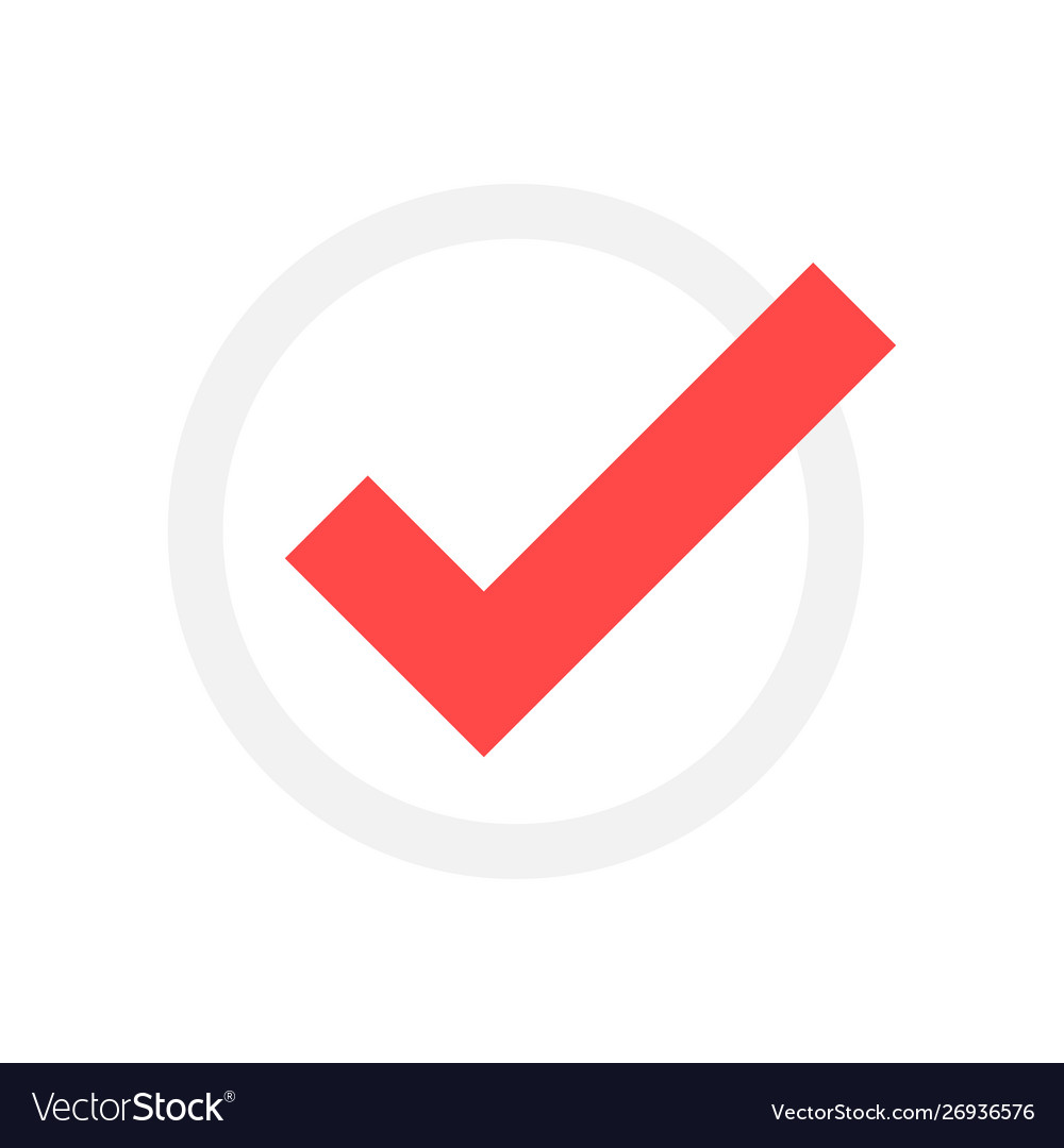 Approved icon profile verification accept badge vector image Approved icon profile verification accept badge