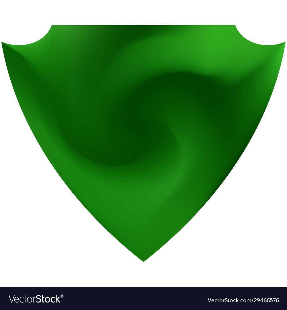 Gradient background in form a shape vector image Gradient background in form a shape
