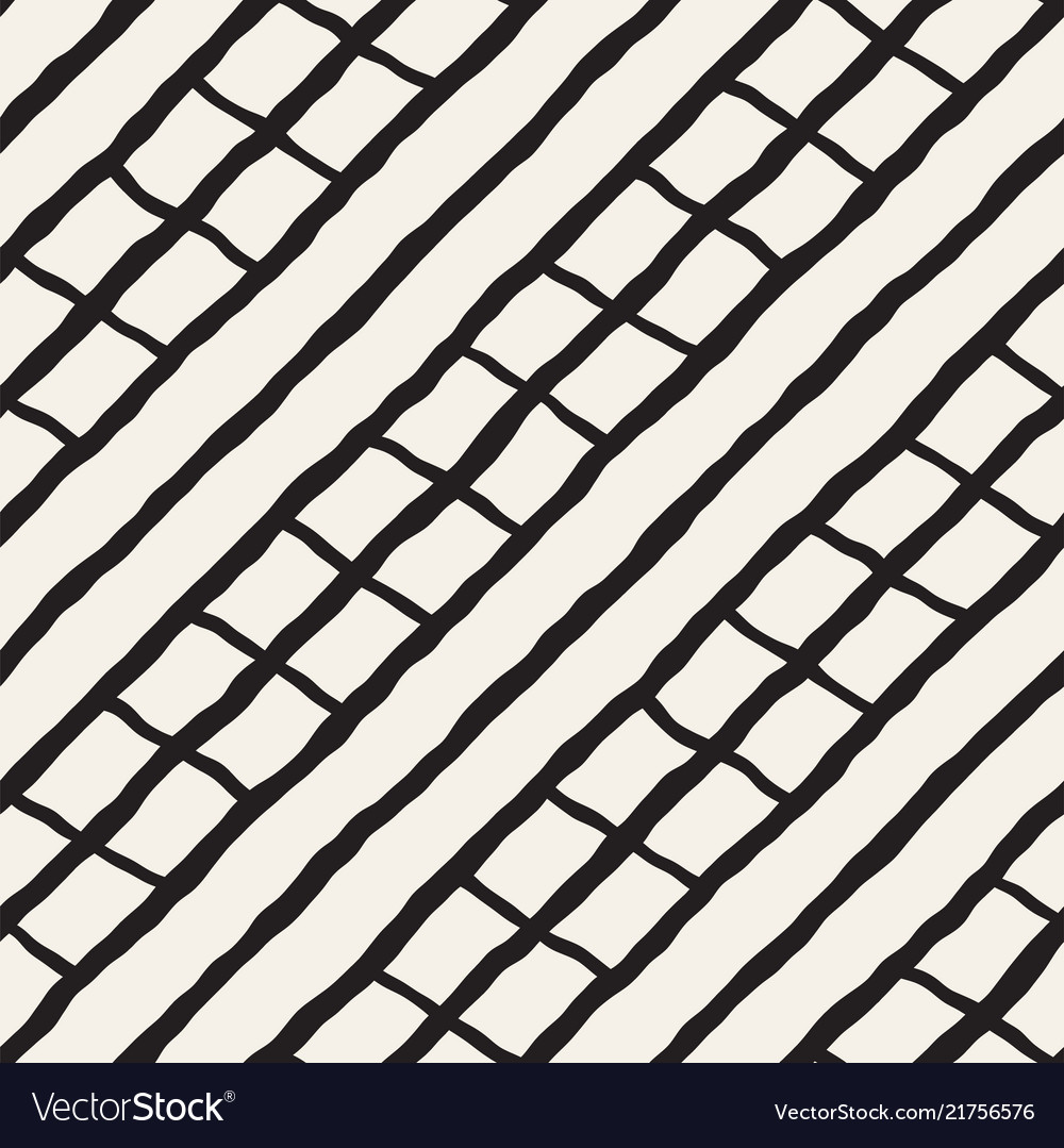 Hand drawn lines seamless grungy pattern abstract vector image Hand drawn lines seamless grungy pattern abstract