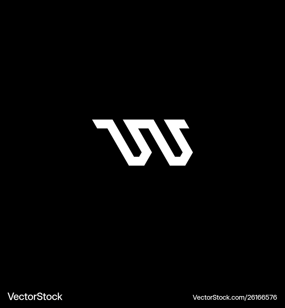 Initials logo template Royalty Free Vector Image