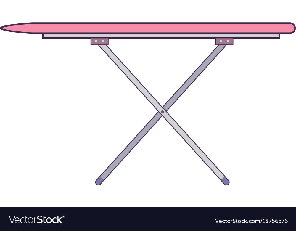 Ironing board isolated icon