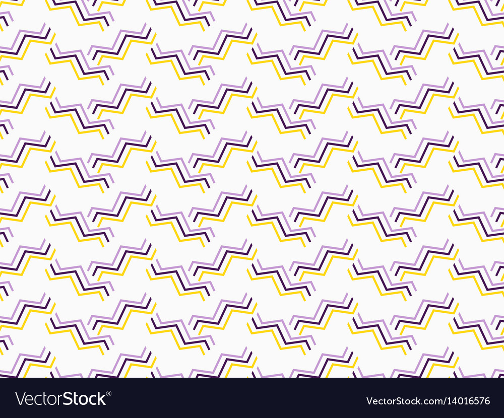 Seamless pattern with broken lines geometric