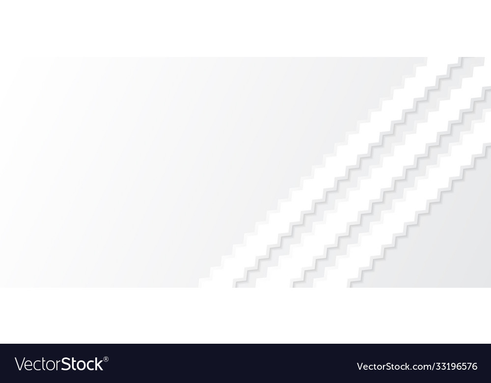 Zigzag line overlap pattern design white abstract vector image Zigzag line overlap pattern design white abstract