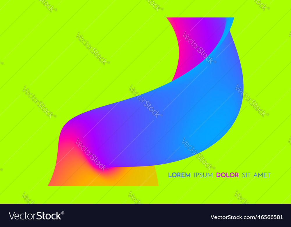 3d abstract wavy background with modern gradient vector image 3d abstract wavy background with modern gradient