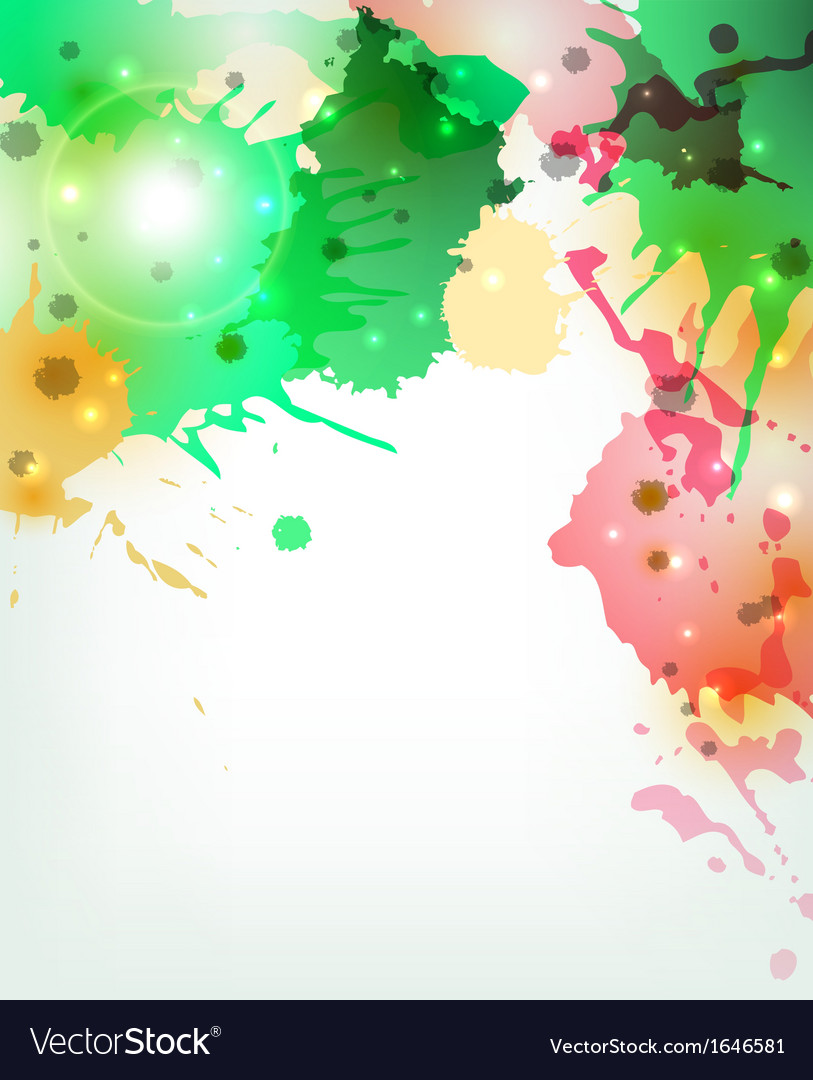 Abstract artistic background forming by blots