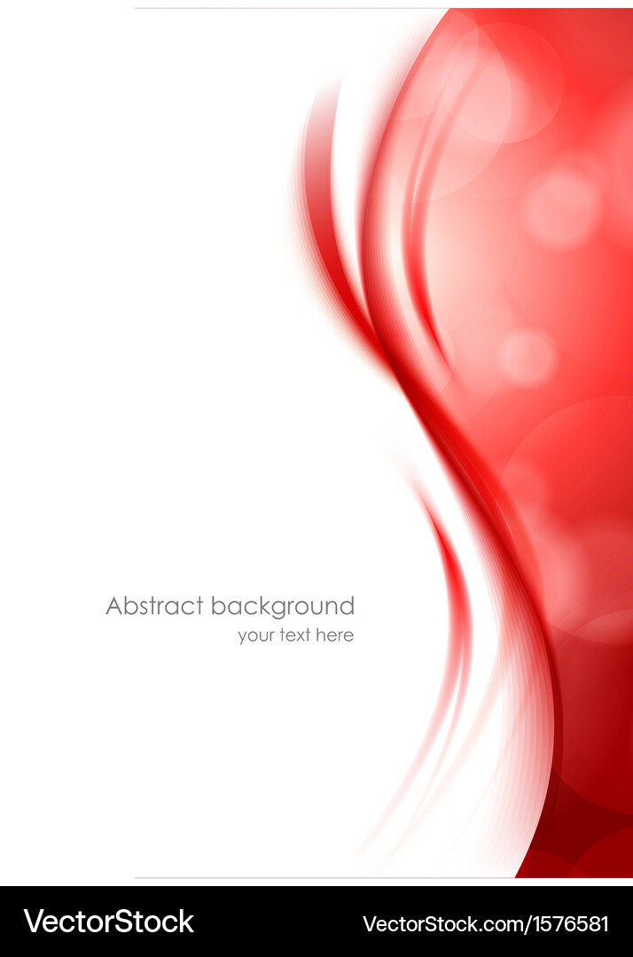 Abstract red background Royalty Free Vector Image