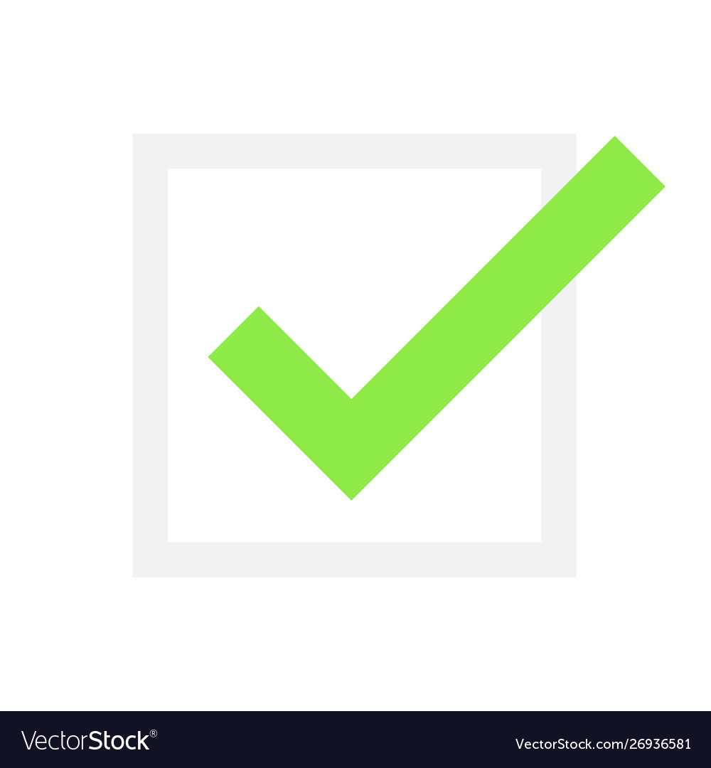 Approved icon profile verification accept badge Vector Image Approved icon profile verification accept badge