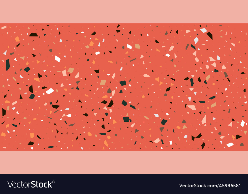 Claasic red terrazzo flooring pattern texture
