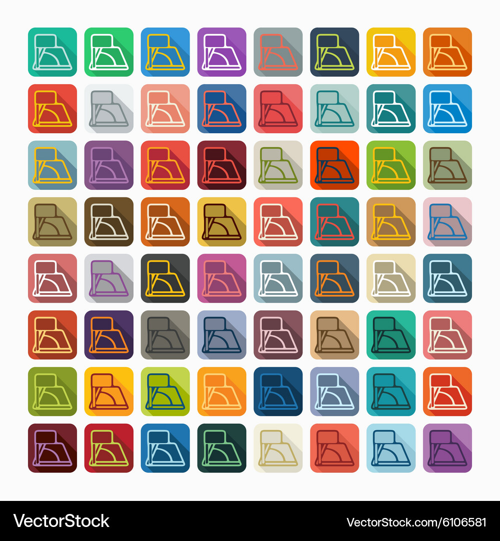 Flat design angle Royalty Free Vector Image - VectorStock
