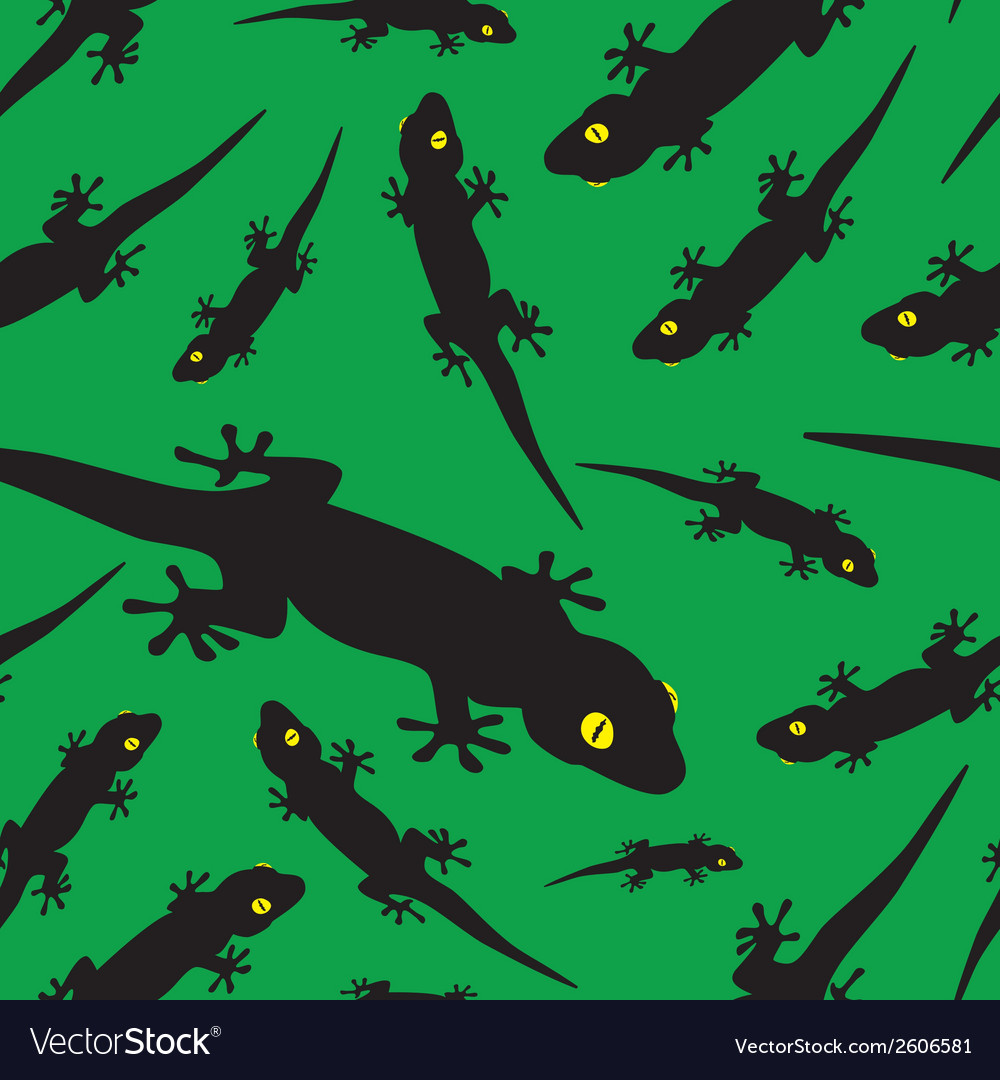 Gecko pattern eps10