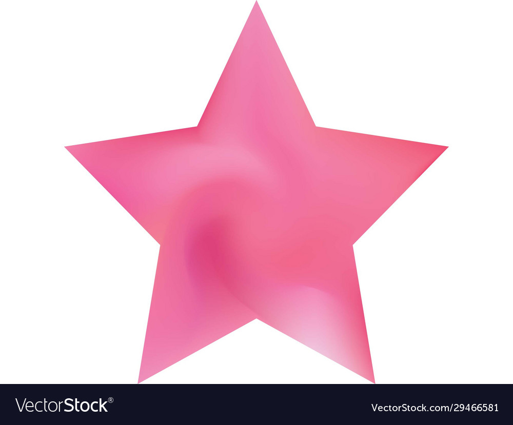 Gradient background in form a shape vector image Gradient background in form a shape