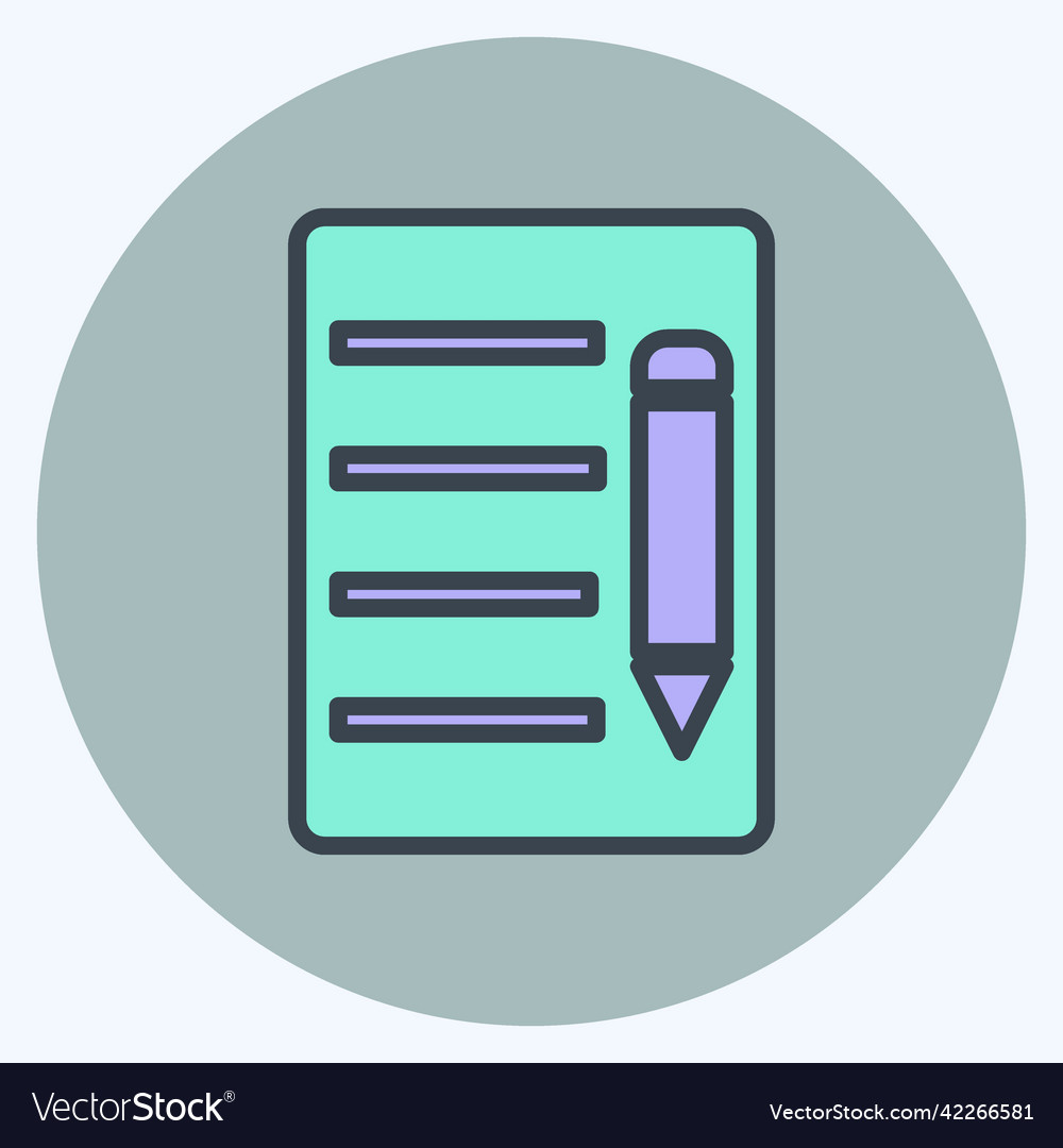 Icon update document suitable for user interface Vector Image Icon update document suitable for user interface