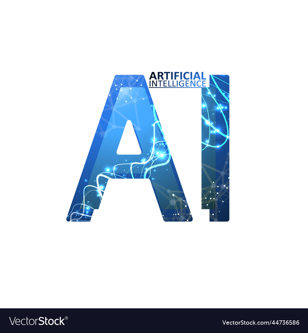 Artificial intelligence Royalty Free Vector Image