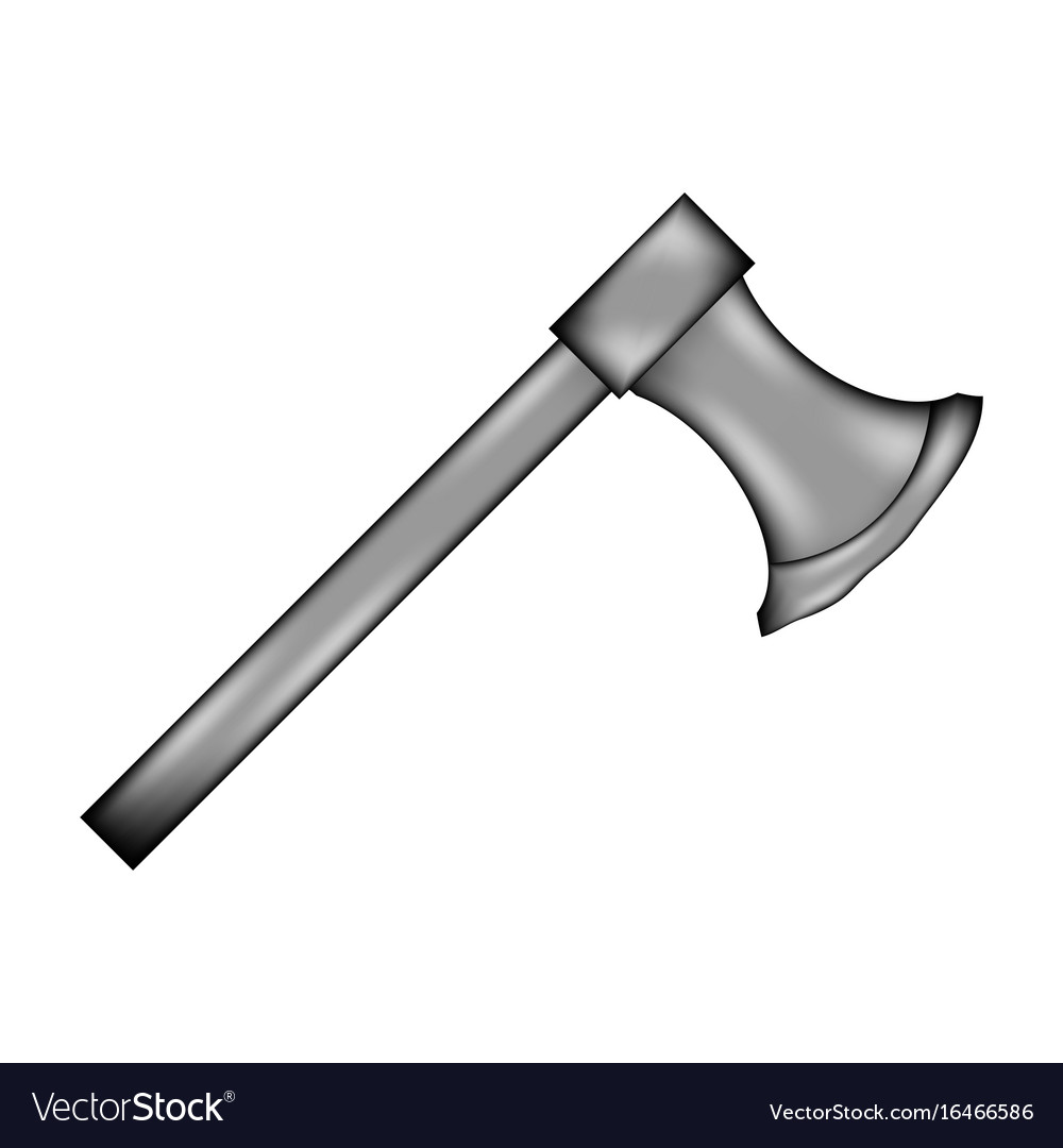 Axe sign icon