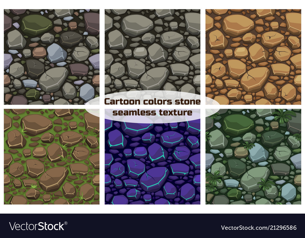 Big set view seamless background texture colors