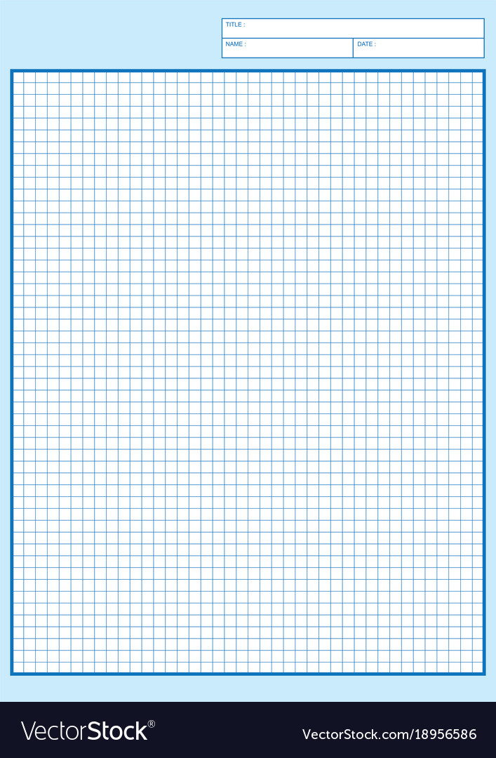 Engineering graph paper printable graph paper vect