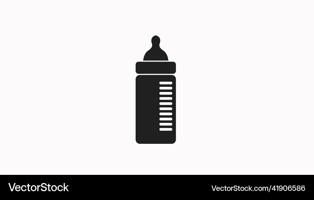 Feeding bottle Royalty Free Vector Image - VectorStock