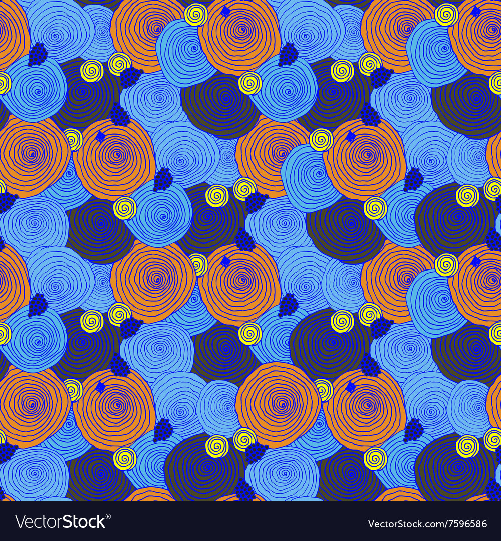 Sketch swirls pattern