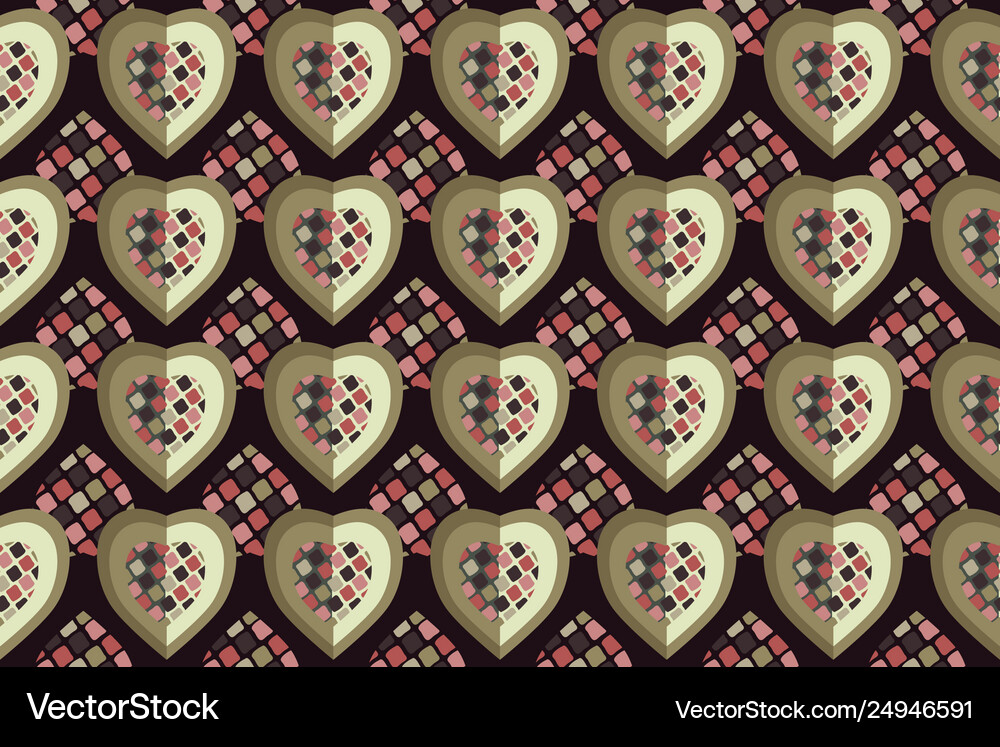Abstract colored seamless pattern Royalty Free Vector Image