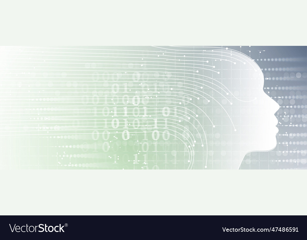Abstract futuristic fade computer technology