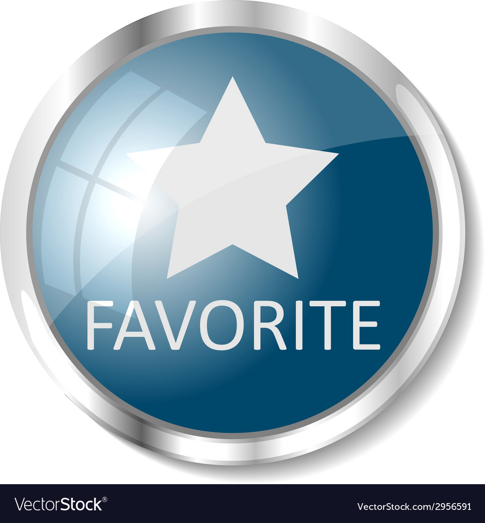 Blue web button