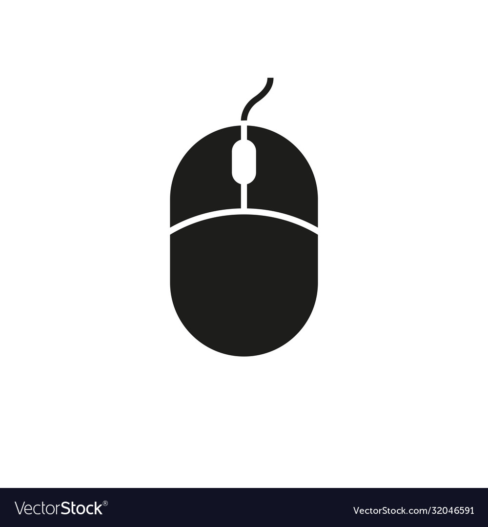 Computer mouse icon simple