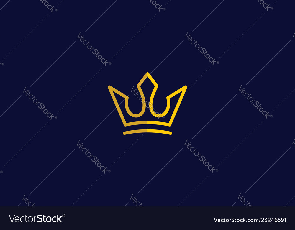 Crown logo icon