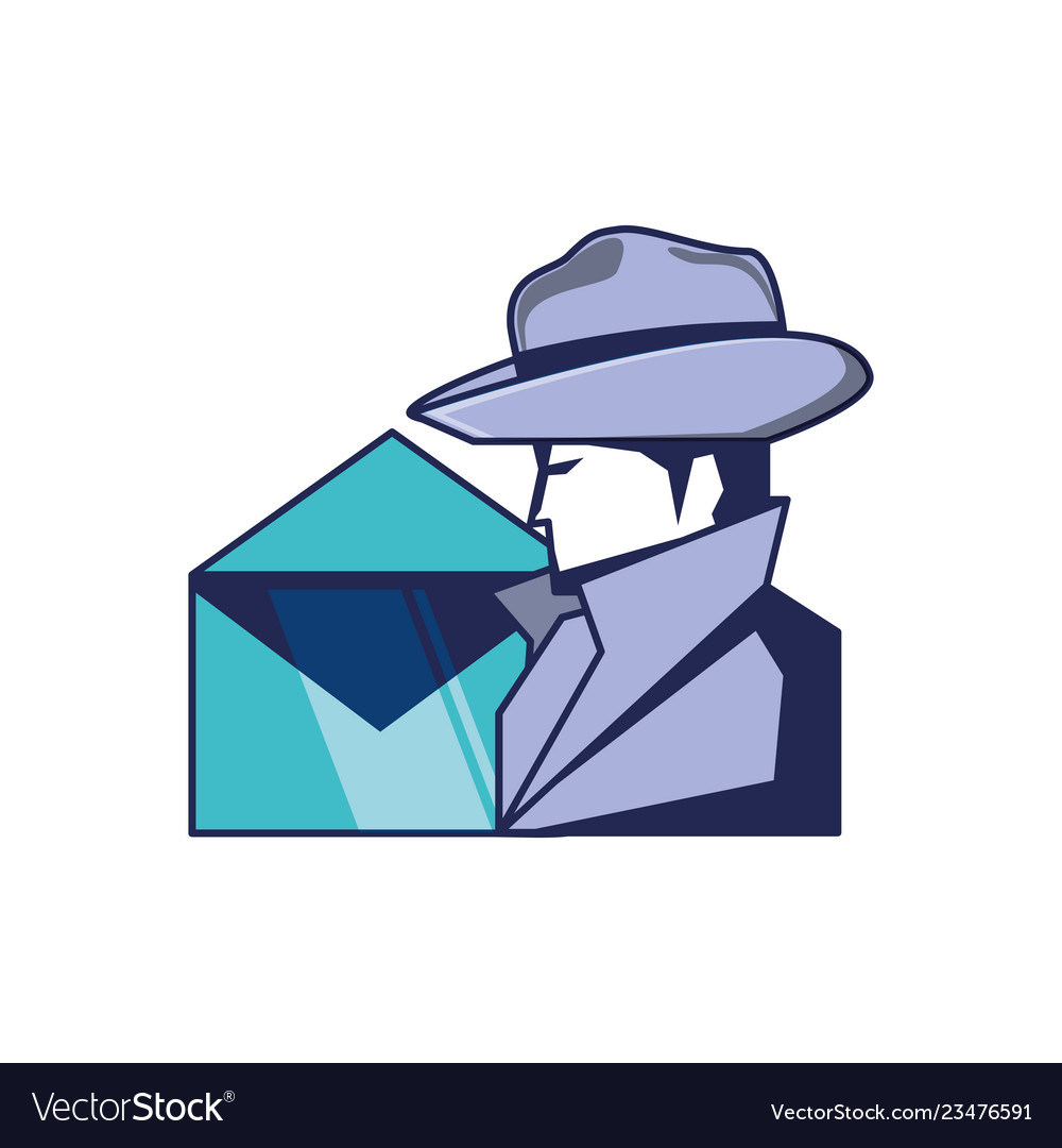 Cyber security with envelope mail