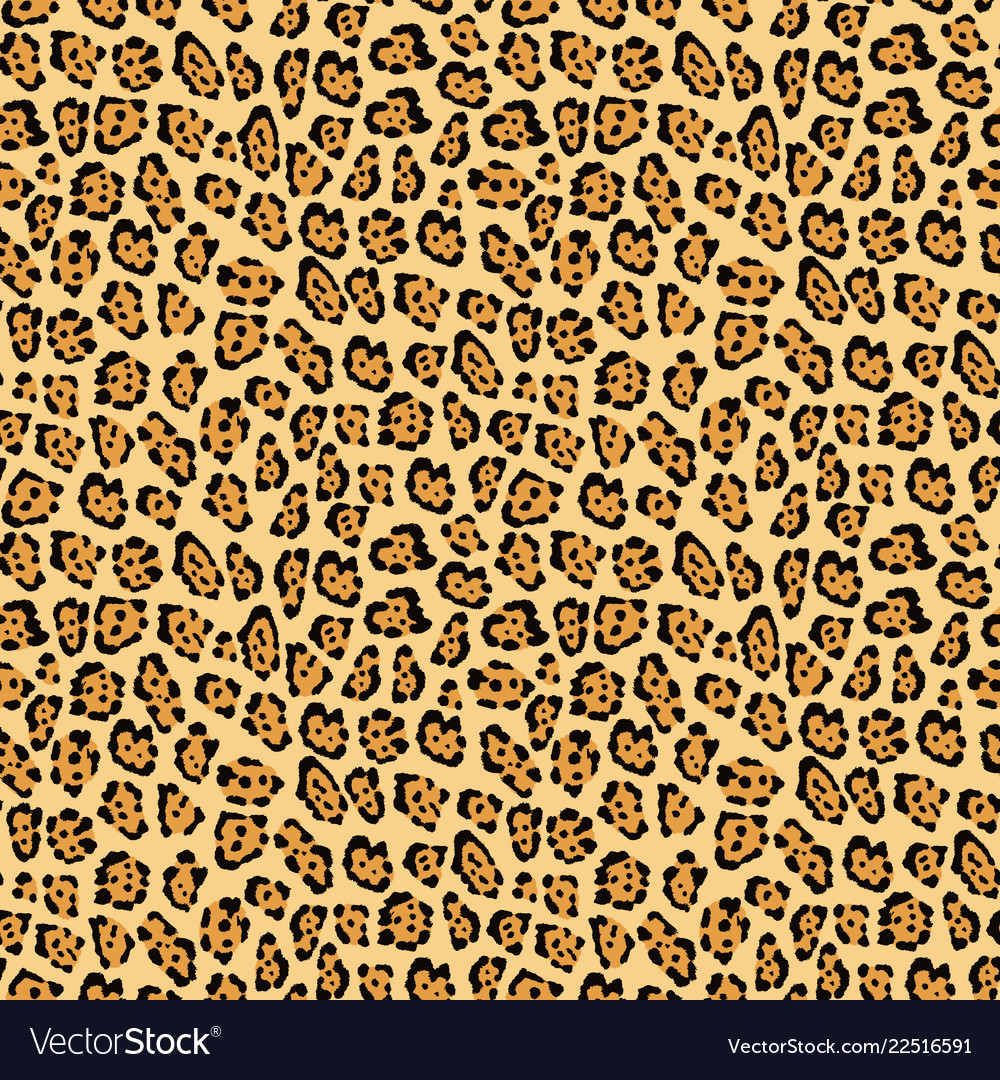 Jaguar Print Seamless Pattern