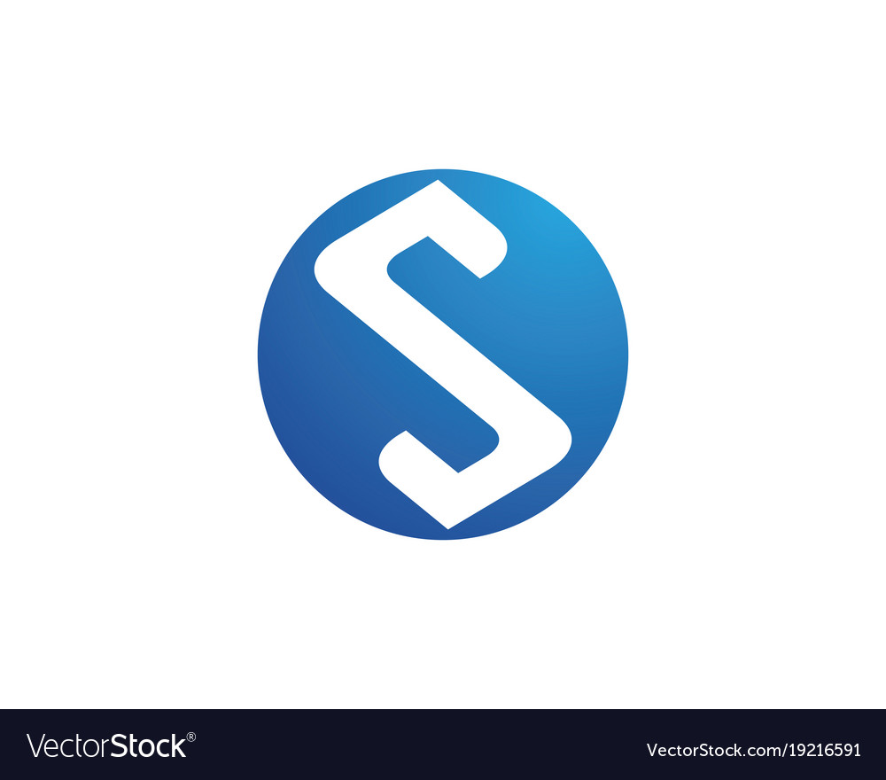 S letter logo design