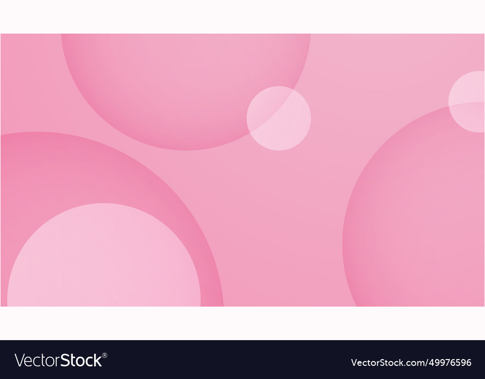 Abstract soft pink background with bubble bokeh