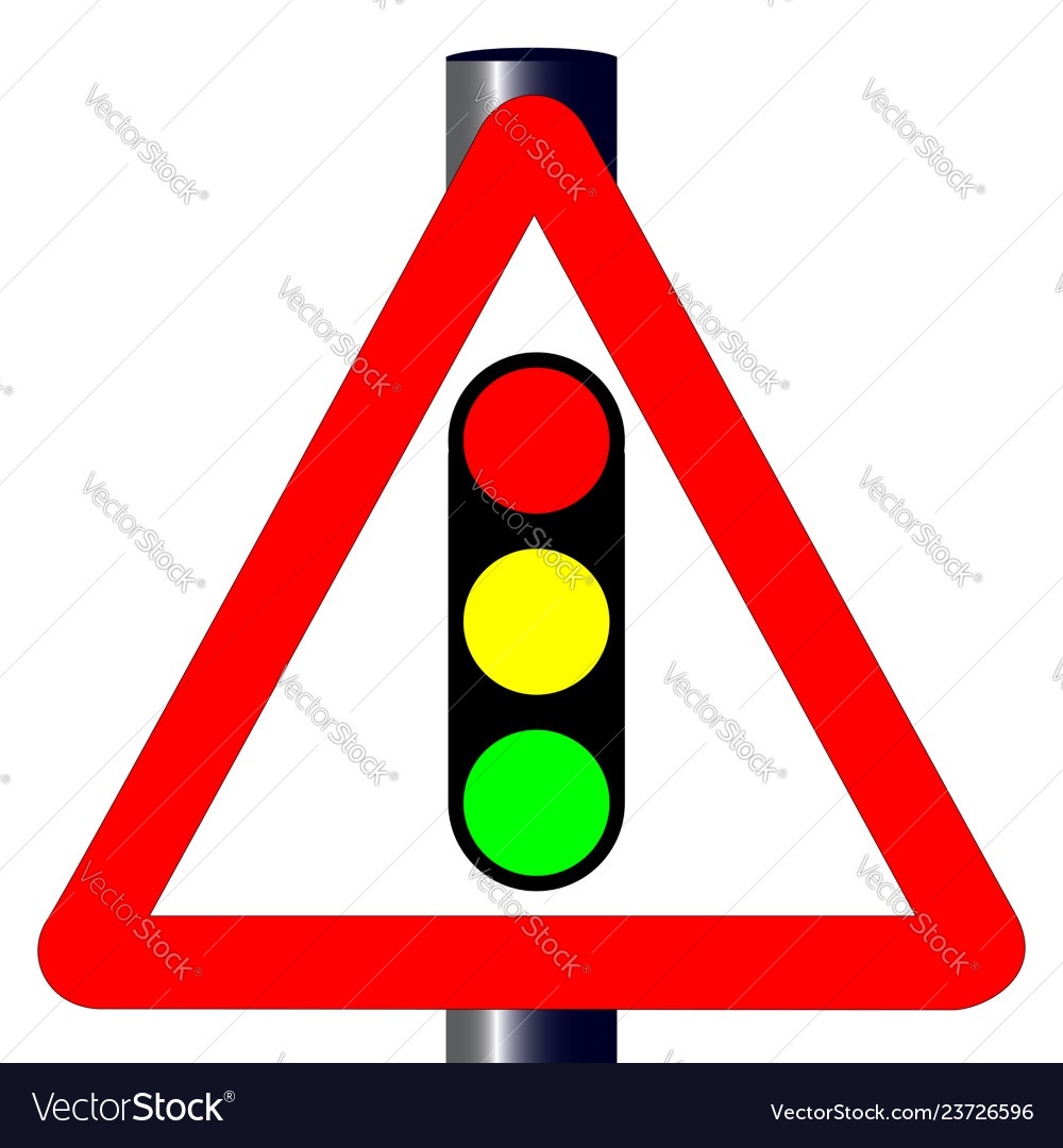 Men At Work Traffic Sign Royalty Free Vector Image