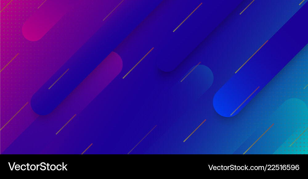 Modern gradient geometric background Royalty Free Vector