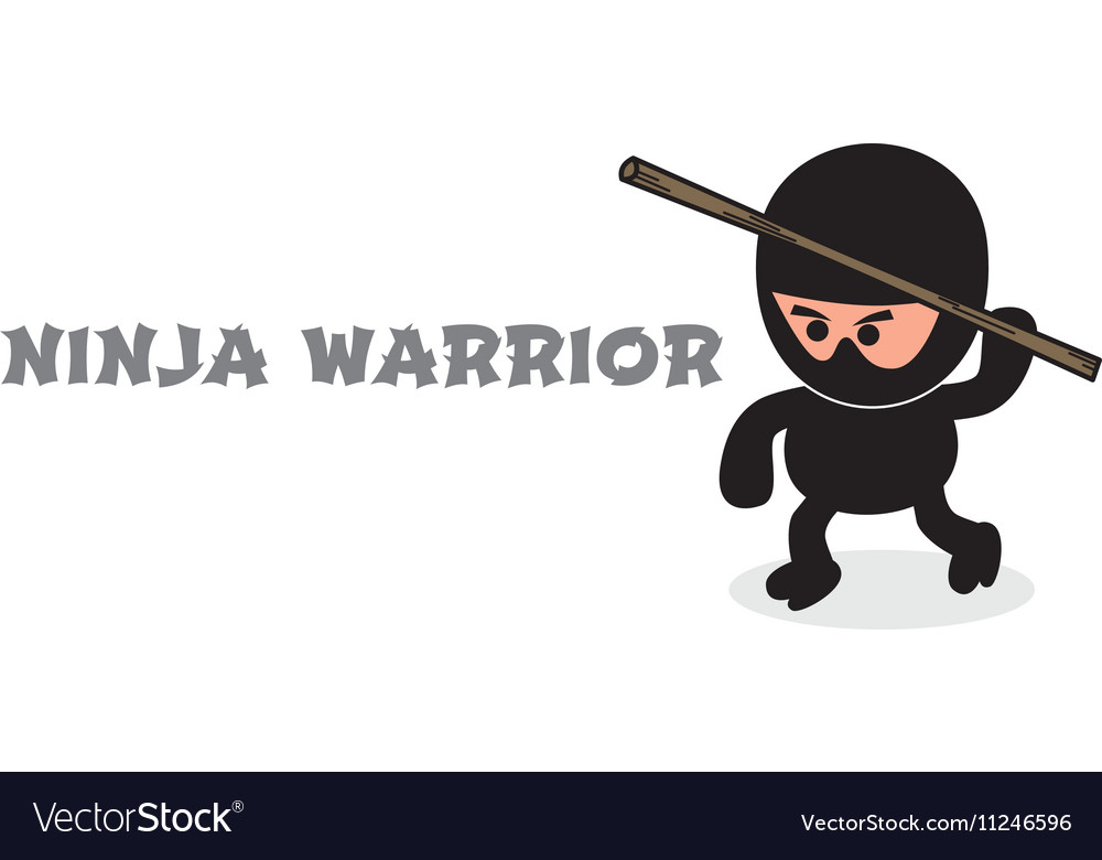 Ninja boy cartoon