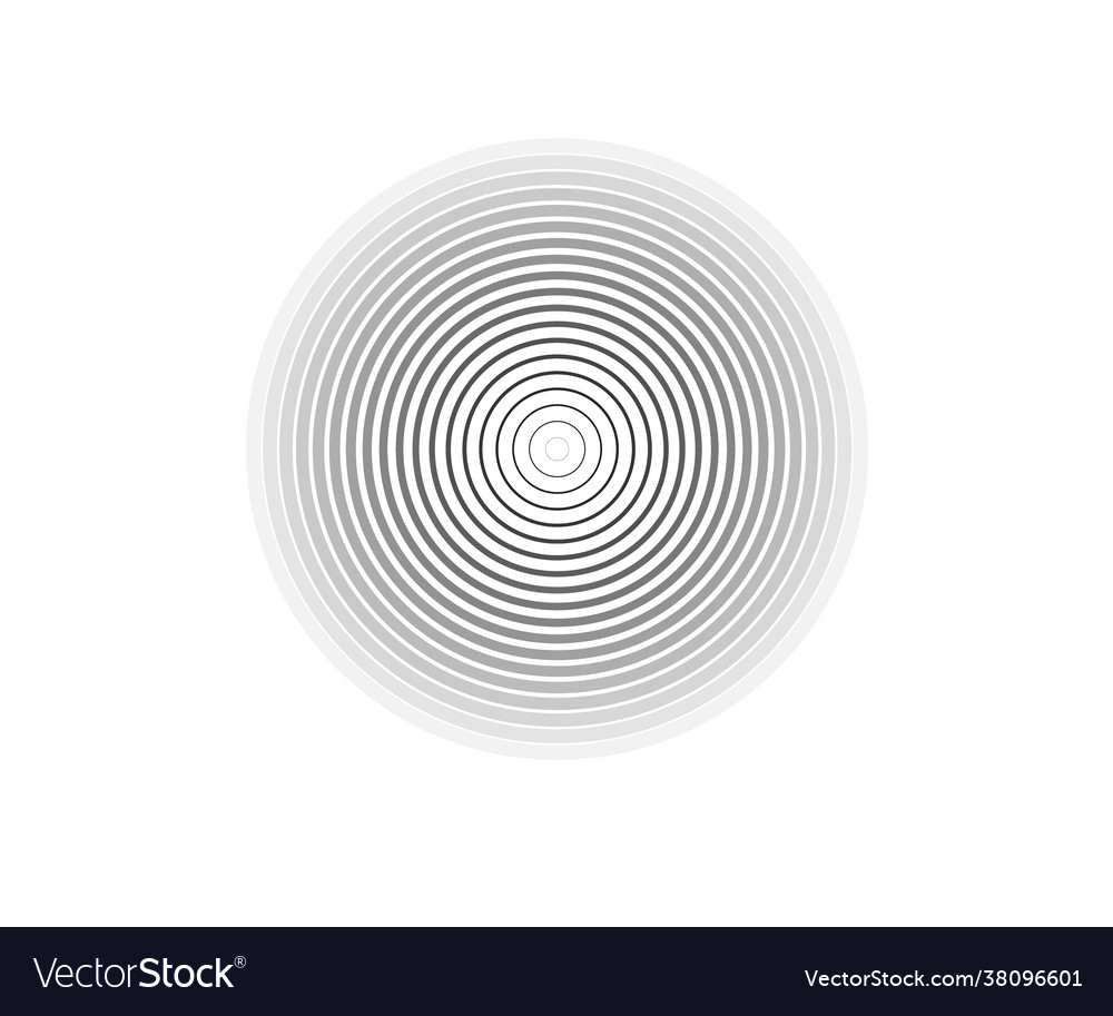 Concentric circle elements element for graphic