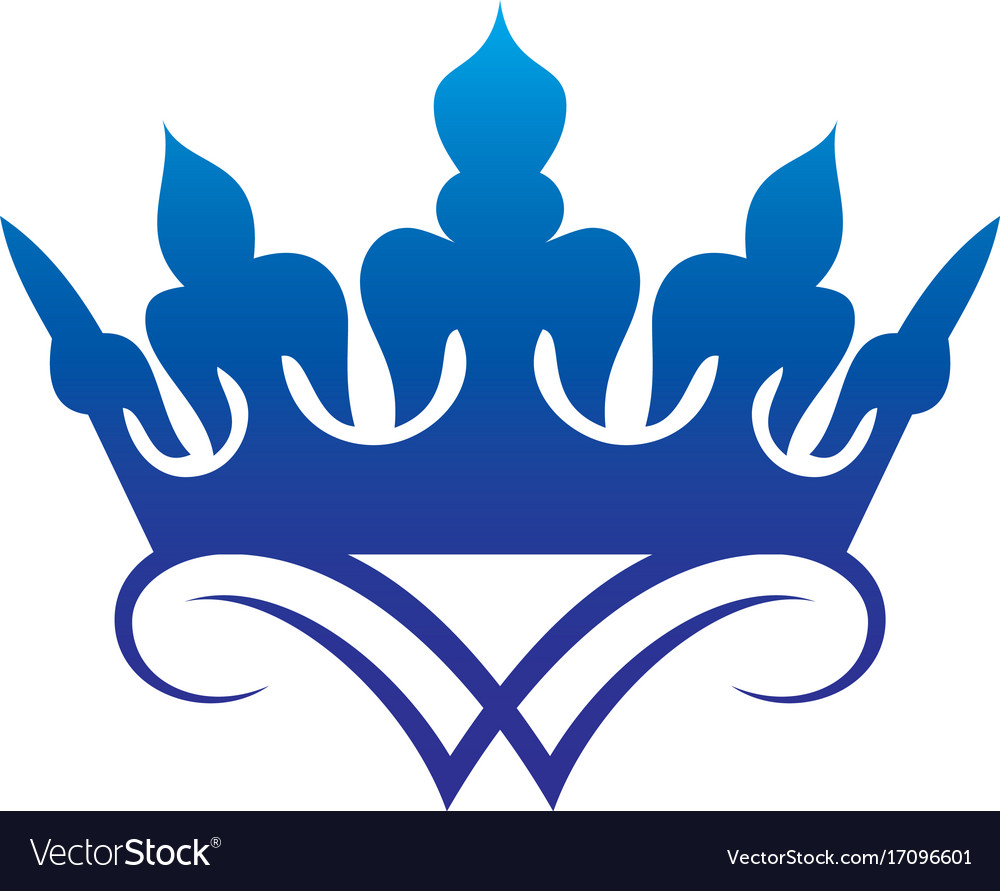 Download Crown logo Royalty Free Vector Image - VectorStock