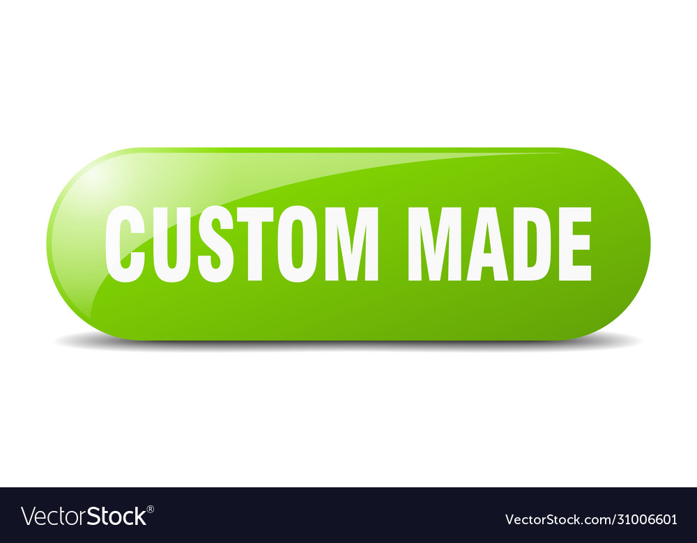 Custom made button sign key push
