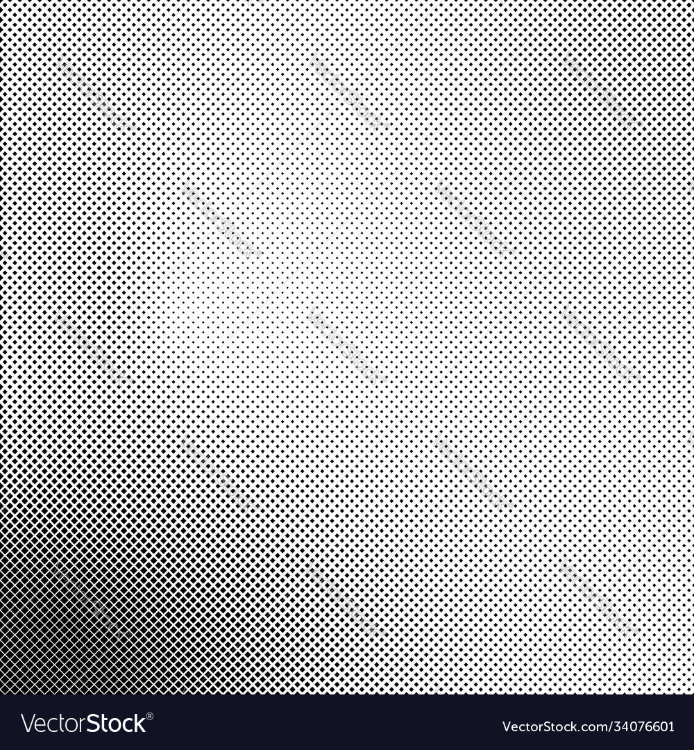 Squares halftone geometric background pattern