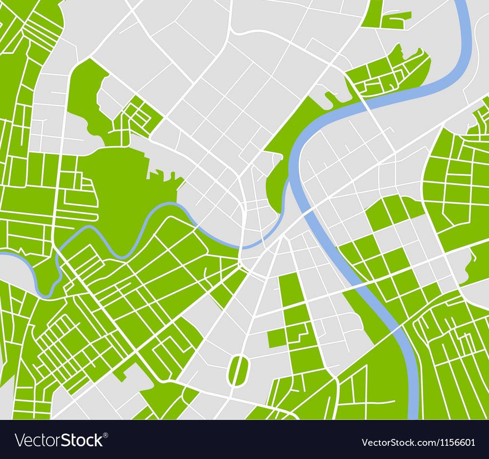 Download Street map Royalty Free Vector Image - VectorStock