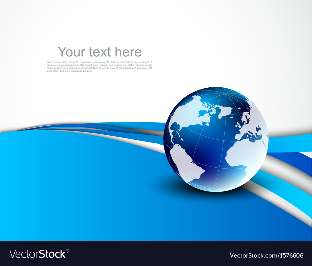 Abstract Globe Background