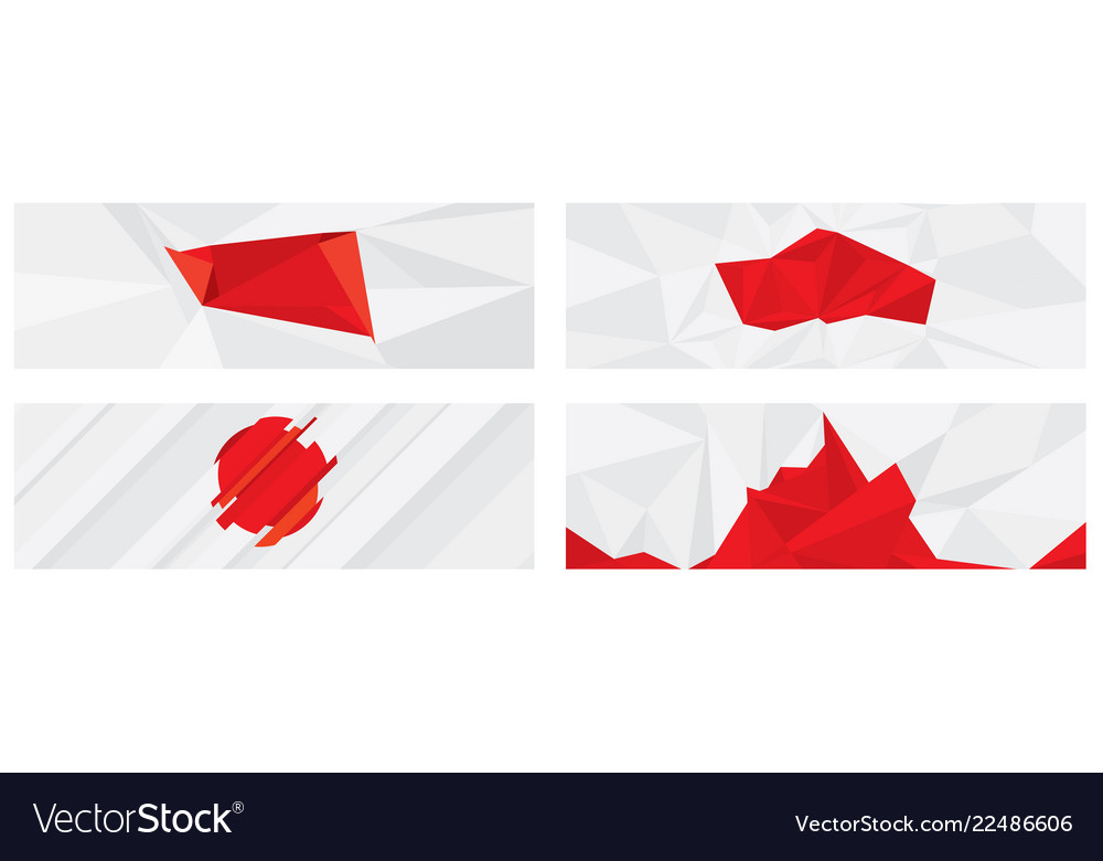 Abstract Red Triangle Texture
