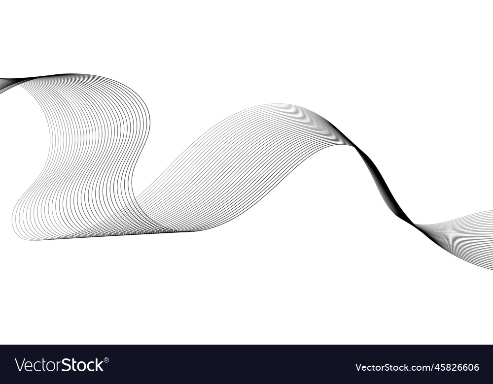 Abstract wave element for design digital vector image Abstract wave element for design digital