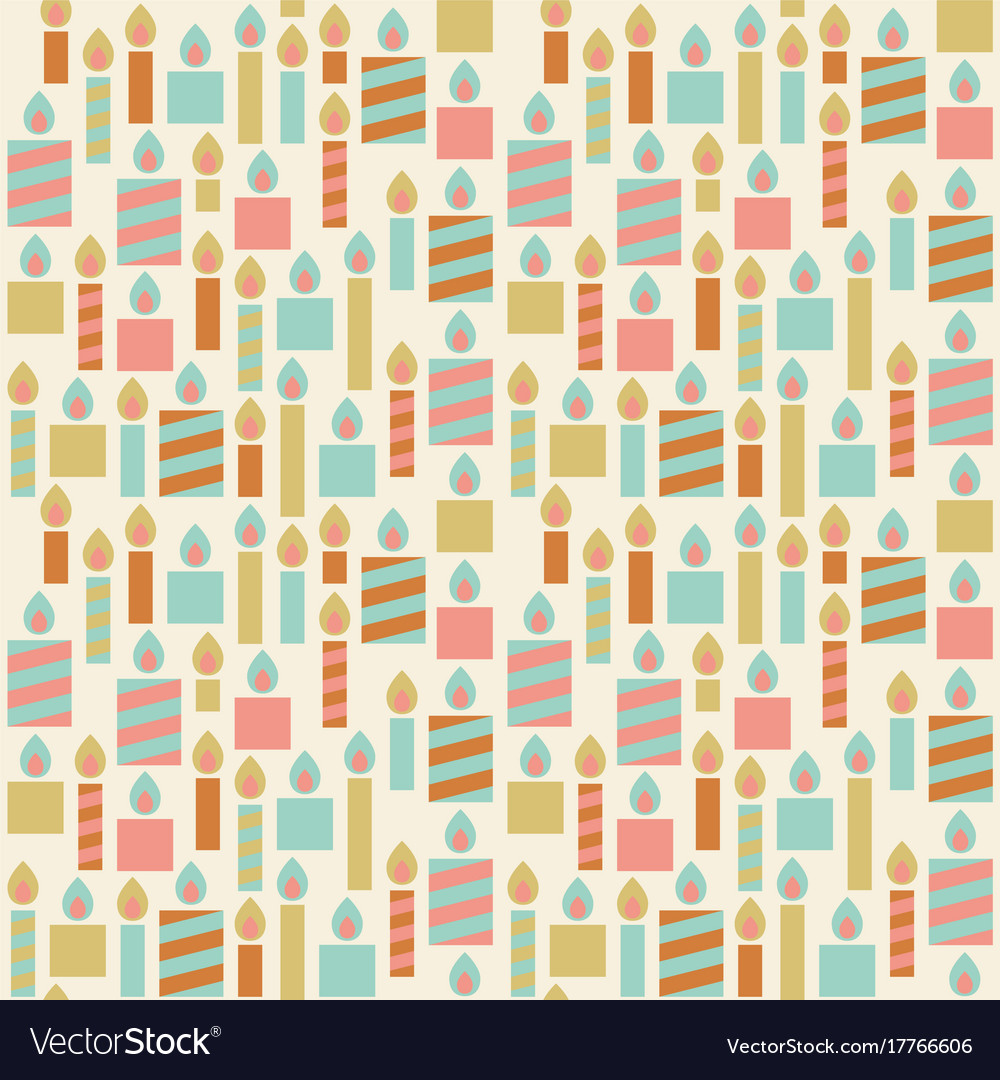 Birthday Candle Pattern