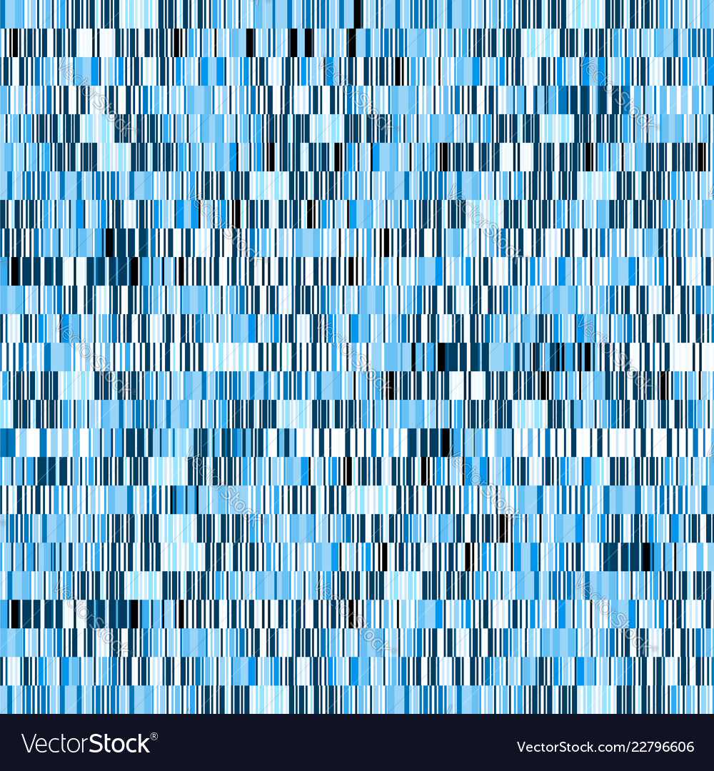 Blue mosaic background different random shapes vector image Blue mosaic background different random shapes