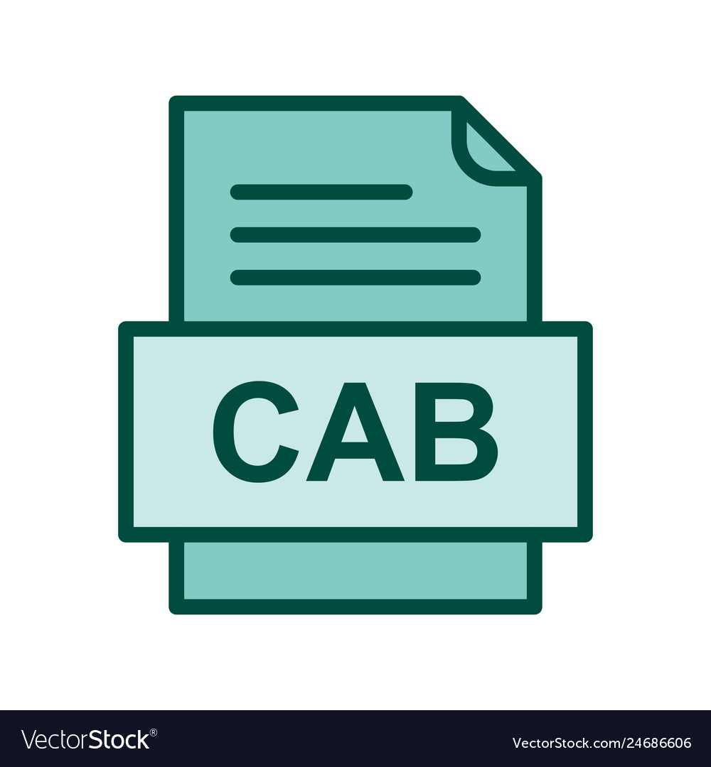 Cab file document icon