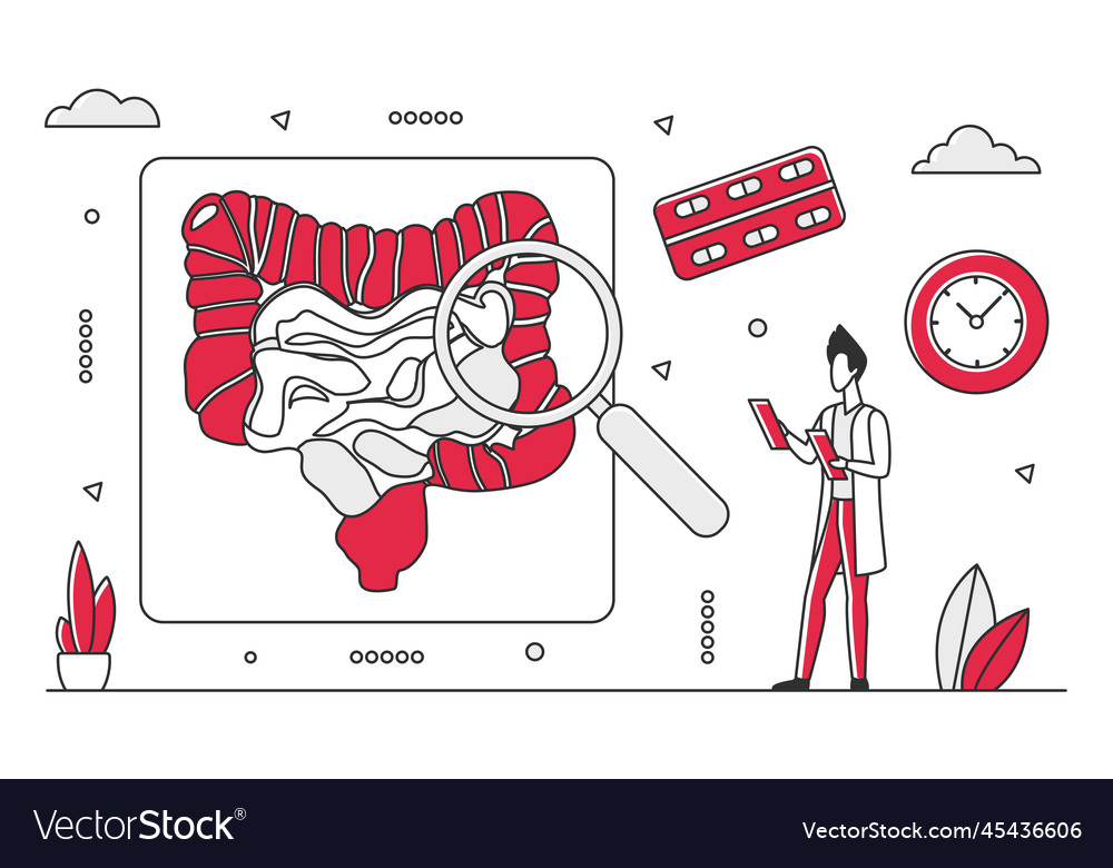Medical health diagnosis vector image Medical health diagnosis