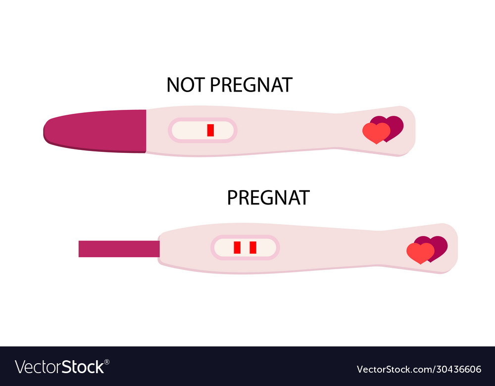 Pregnancy test icons ovulation medical tests Vector Image