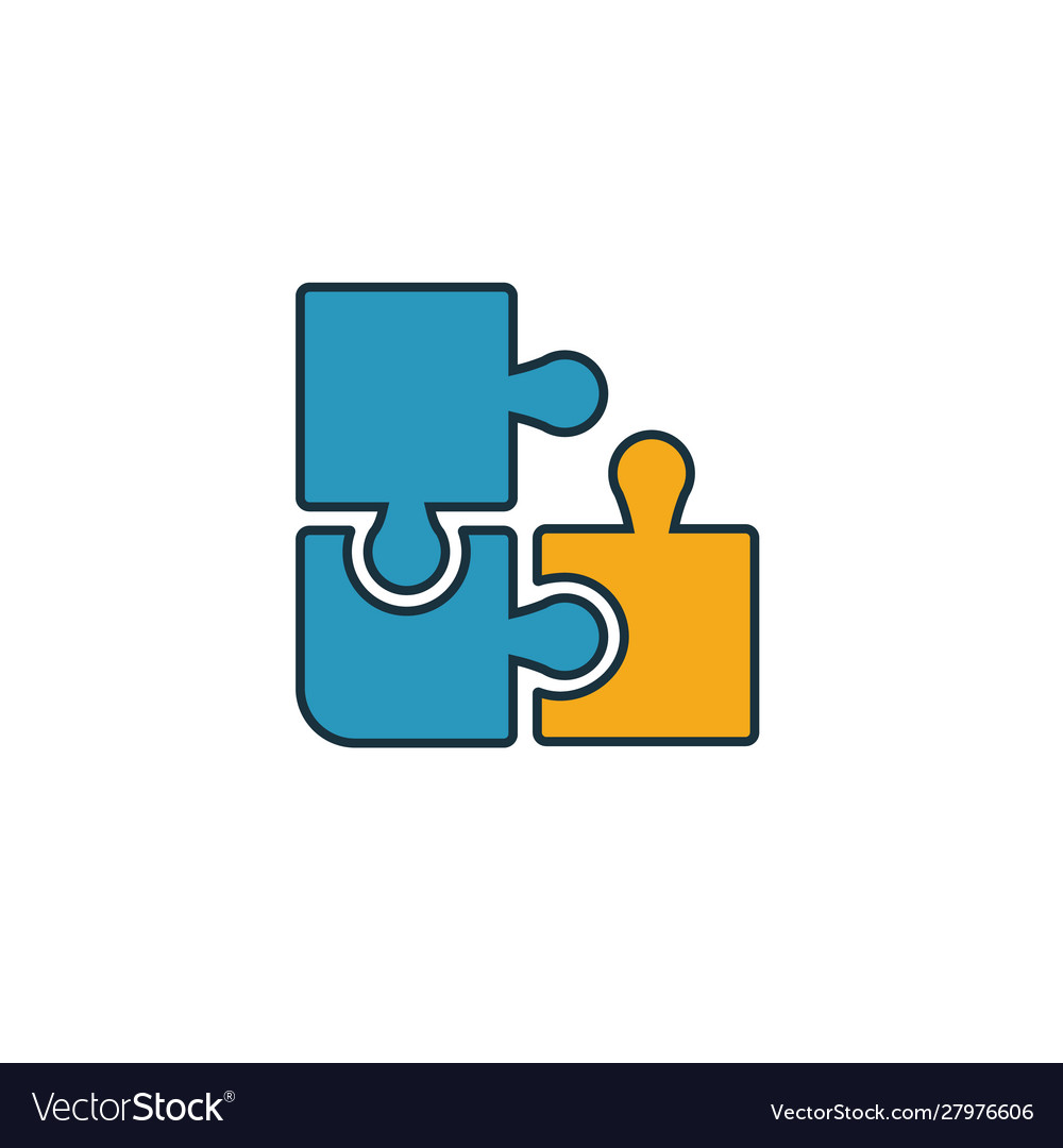 Puzzles icon simple element from seo icons