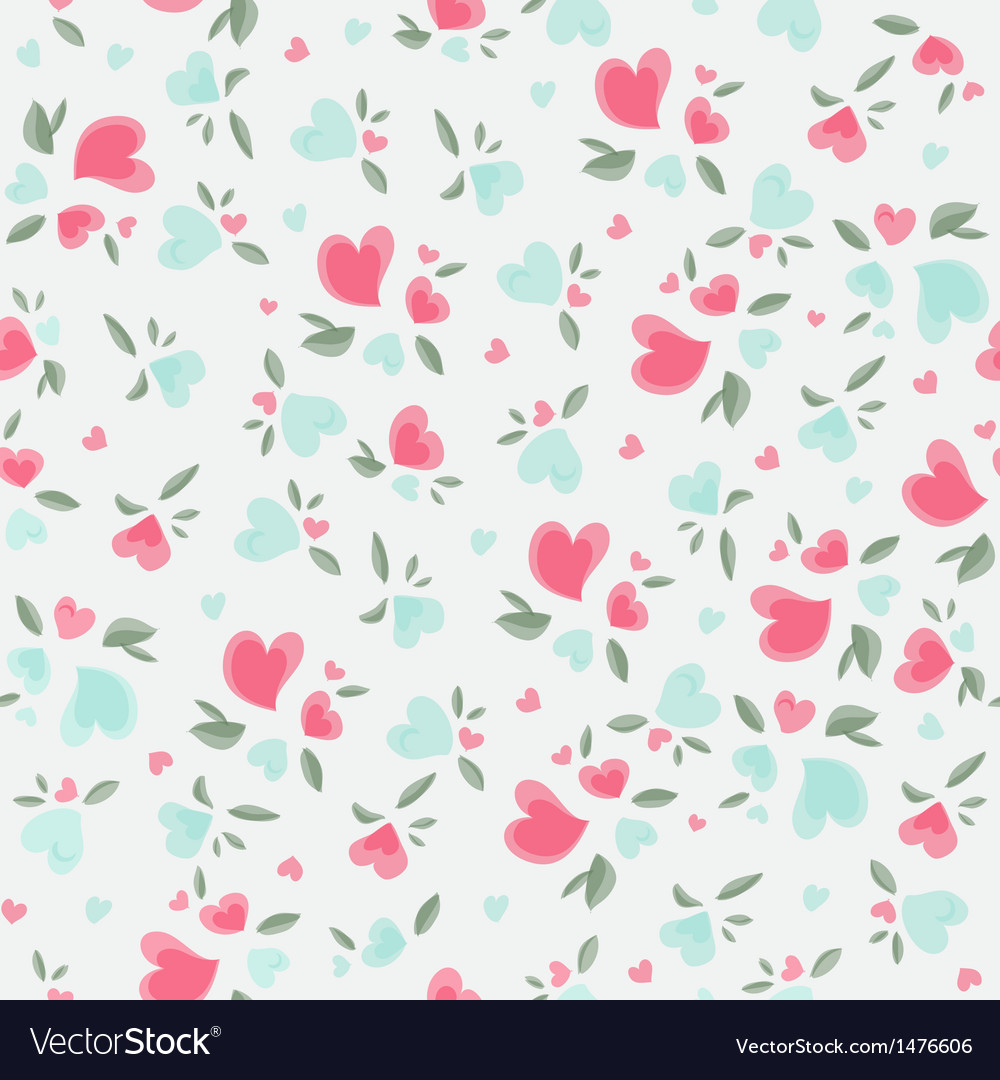 Vintage valentine pattern