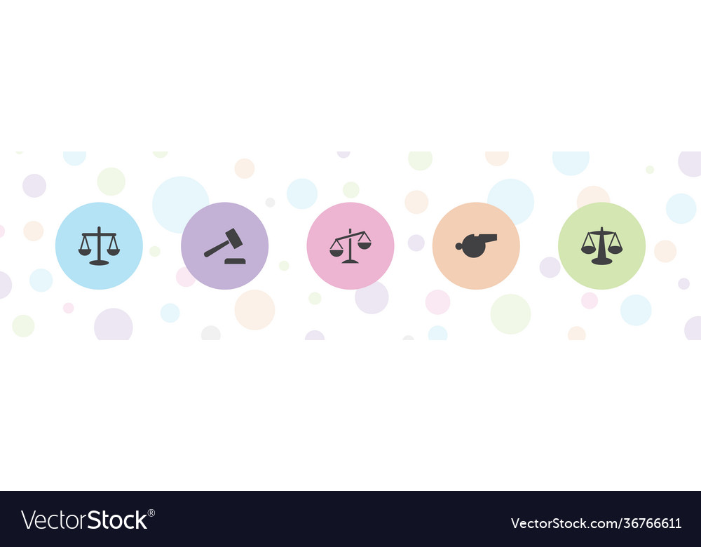5 judge icons